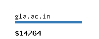 gla.ac.in Website value calculator