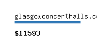 glasgowconcerthalls.com Website value calculator