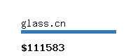 glass.cn Website value calculator