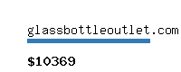 glassbottleoutlet.com Website value calculator