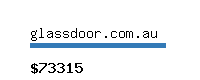 glassdoor.com.au Website value calculator