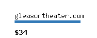 gleasontheater.com Website value calculator