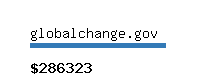 globalchange.gov Website value calculator