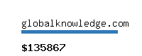 globalknowledge.com Website value calculator