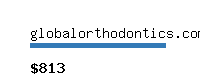 globalorthodontics.com Website value calculator