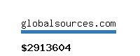 globalsources.com Website value calculator