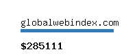 globalwebindex.com Website value calculator