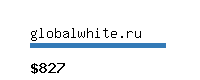 globalwhite.ru Website value calculator