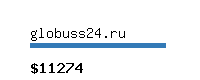 globuss24.ru Website value calculator