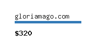 gloriamago.com Website value calculator