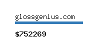 glossgenius.com Website value calculator