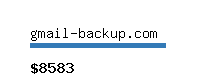 gmail-backup.com Website value calculator