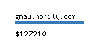 gmauthority.com Website value calculator