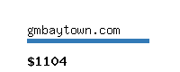 gmbaytown.com Website value calculator