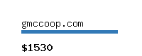 gmccoop.com Website value calculator