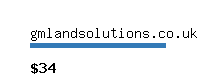 gmlandsolutions.co.uk Website value calculator