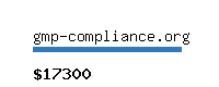 gmp-compliance.org Website value calculator