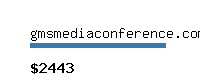 gmsmediaconference.com Website value calculator