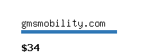 gmsmobility.com Website value calculator