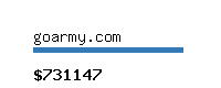 goarmy.com Website value calculator