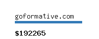 goformative.com Website value calculator