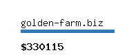 golden-farm.biz Website value calculator