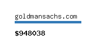 goldmansachs.com Website value calculator