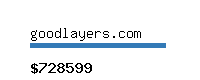 goodlayers.com Website value calculator