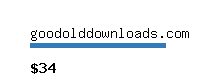 goodolddownloads.com Website value calculator