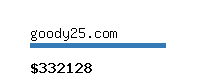 goody25.com Website value calculator