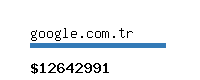 google.com.tr Website value calculator