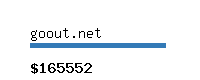 goout.net Website value calculator