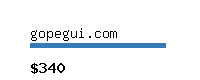 gopegui.com Website value calculator