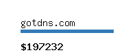gotdns.com Website value calculator