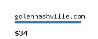 gotennashville.com Website value calculator