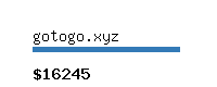 gotogo.xyz Website value calculator
