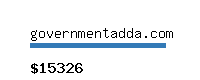 governmentadda.com Website value calculator