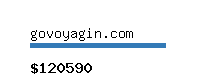 govoyagin.com Website value calculator
