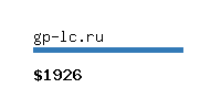 gp-lc.ru Website value calculator