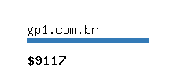 gp1.com.br Website value calculator