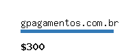 gpagamentos.com.br Website value calculator