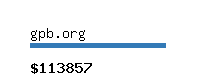 gpb.org Website value calculator