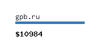 gpb.ru Website value calculator