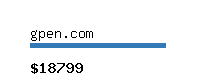 gpen.com Website value calculator