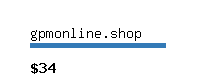 gpmonline.shop Website value calculator