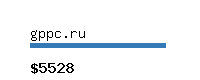 gppc.ru Website value calculator