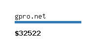 gpro.net Website value calculator