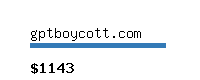 gptboycott.com Website value calculator