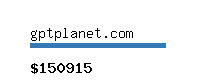 gptplanet.com Website value calculator