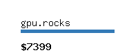 gpu.rocks Website value calculator